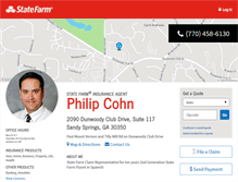 Tablet Screenshot of philipcohn.com